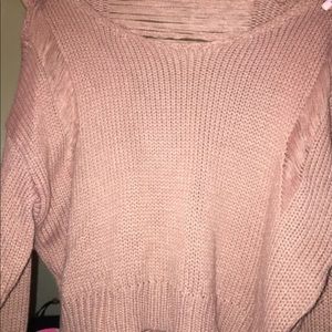 Pink Sweater
